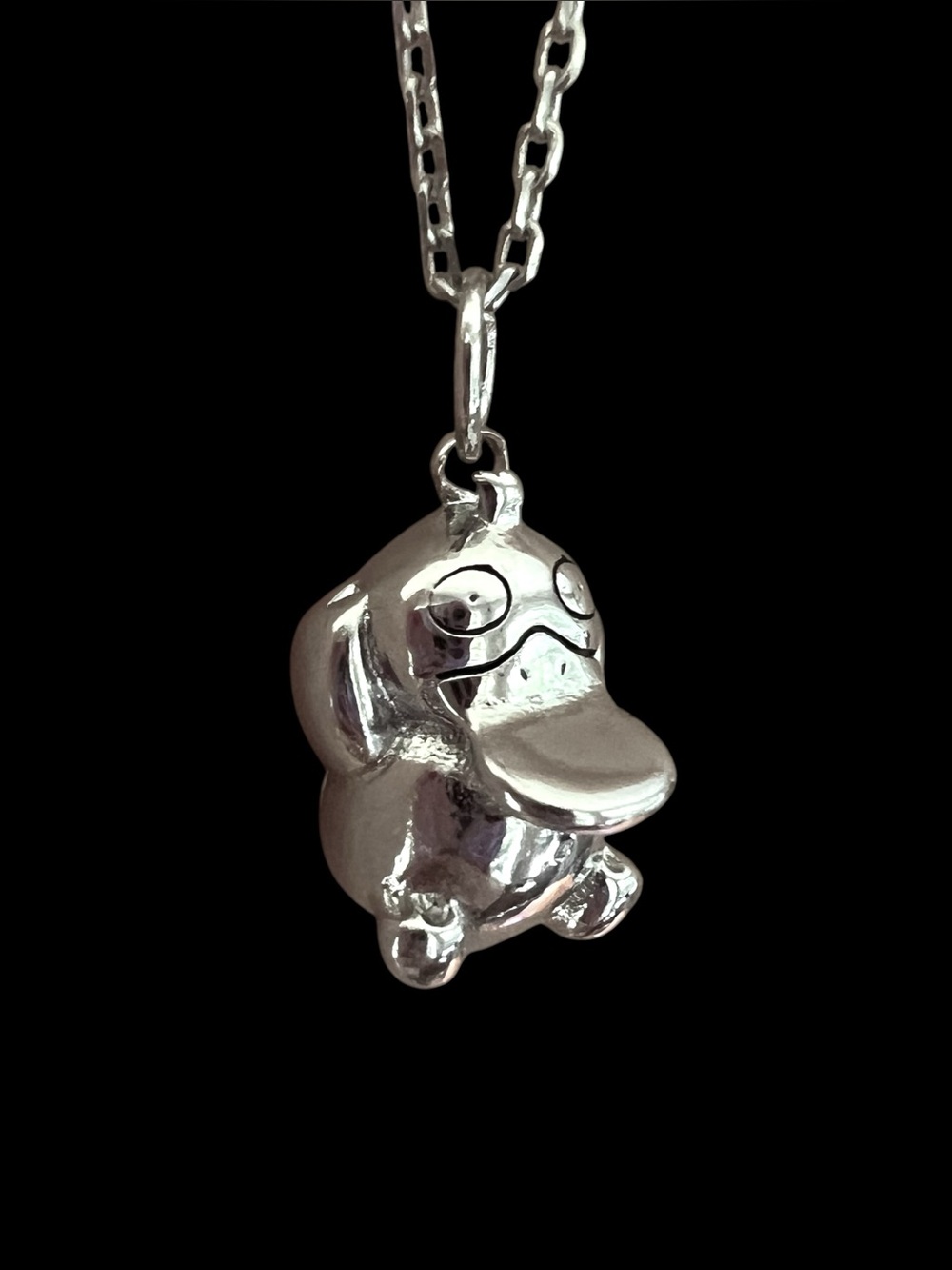 Custom Chic Pokemon Psyduck Pendant Necklace